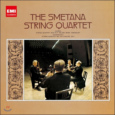 Smetana String Quartet 드보르작 / 차이코프스키: 현악 사중주 (Dvorak: String Quartet No.12 Op.96 &#39;American&#39; / Tchaikovsky: Quartet No.1 Op.11)