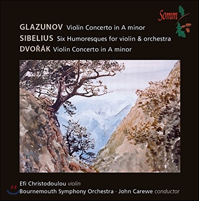 Efi Christodoulou 글라주노프 / 드보르작: 바이올린 협주곡 (Glazunov / Dvorak: Violin Concertos)