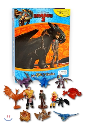 How to Train Your Dragon 2 My Busy Book 드래곤 길들이기 2 비지북 피규어책