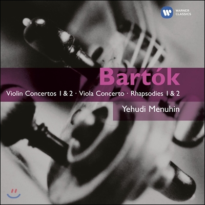 Yehudi Menuhin 바르톡: 바이올린 협주곡, 랩소디 (Bartok: Violin Concerto, Viola Concerto)