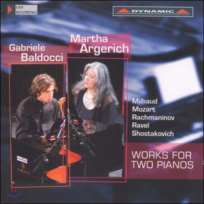 Martha Argerich 미요 / 모차르트 / 라벨: 두 대의 피아노를 위한 작품 (Milhaud / Mozart / Ravel: Works for Two Pianos)