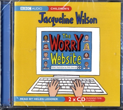 Jacqueline Wilson : The Worry Website (Audio CD 2장, Unabridged Edition)