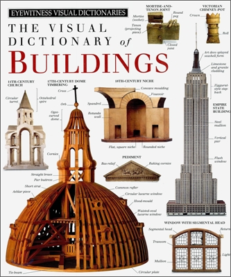 [중고-상] The Visual dictionary of Buildings (Hardcover)