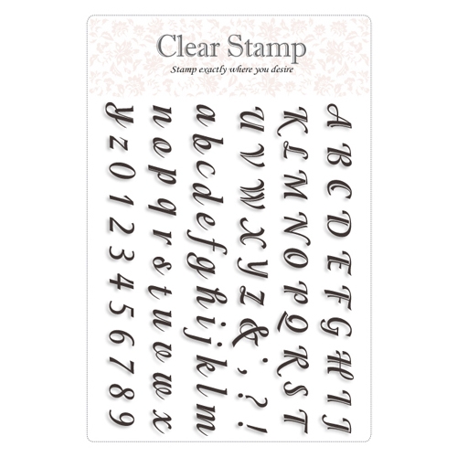 젤리 스탬프 - Alphabet-5 (3103)