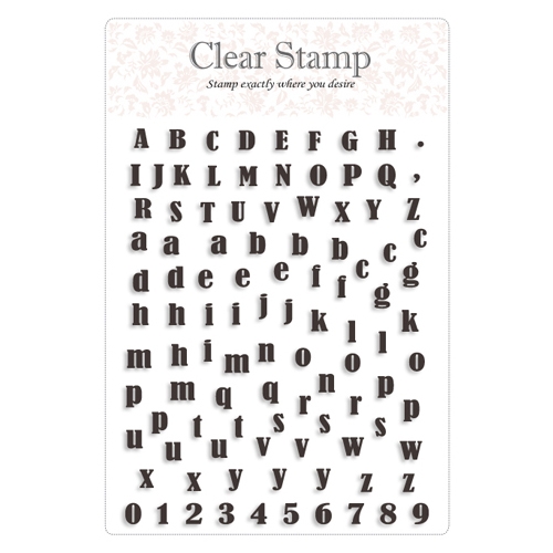 젤리 스탬프 - Alphabet-6 (3116)
