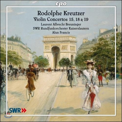 Laurent Albrecht Breuninger 로돌프 크로이처: 바이올린 협주곡 15, 18, 19번 (Rodolphe Kreutzer: Violin Concertos)