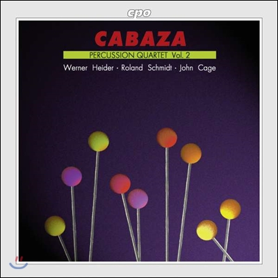 Cabaza Percussion Quartet 카바자 퍼커션 사중주 2집 - 존 케이지 / 롤랜드 슈미트 (Cabaza Percussion Quartet Vol.2 - John Cage / Roland Schmidt)