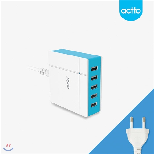 actto 엑토 파워 5포트 USB 충전기 MCU-03