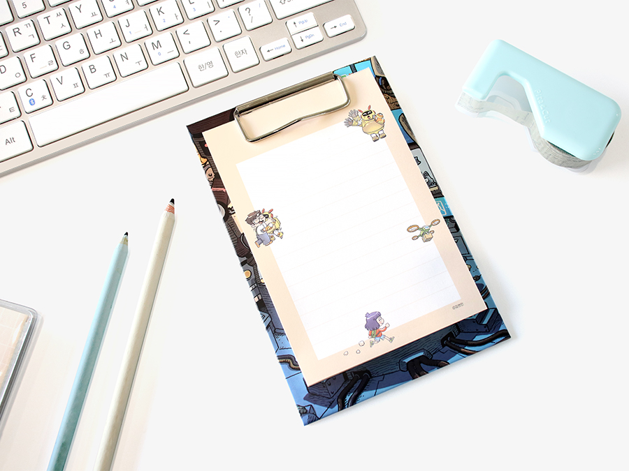 A6 클립보드 &amp; 메모지 세트