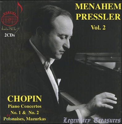 Menahem Pressler 매너햄 프레슬러 2집 - 쇼팽: 피아노 협주곡, 폴로네즈, 마주르카 (Chopin: Piano Concertos, Polonaises, Mazurkas)