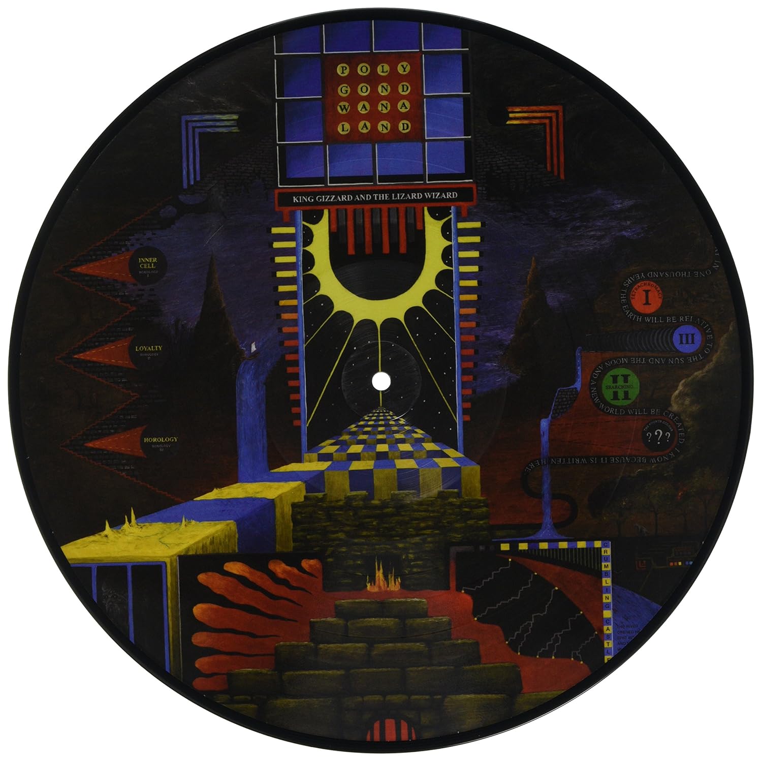 King Gizzard & Lizard Wizard (킹 기저드 앤 더 리저드 위저드) - Polygondwanaland [픽쳐 디스크 LP]