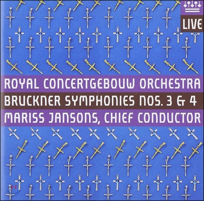 Mariss Jansons 브루크너: 교향곡 3번, 4번 ‘낭만적’ - 마리스 얀손스 (Bruckner: Symphonies Nos.3&4 'Romantic') 