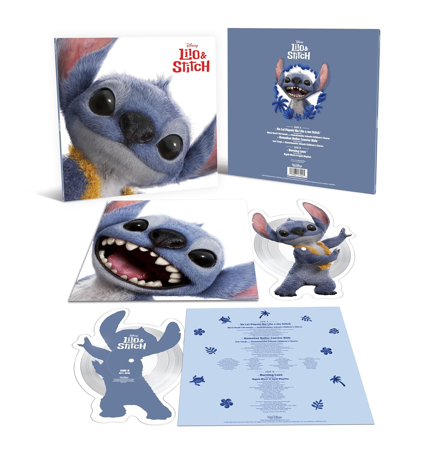 릴로 앤 스티치 OST (Lilo & Stitch Live-action OST) [10인치 픽쳐 디스크 Vinyl]