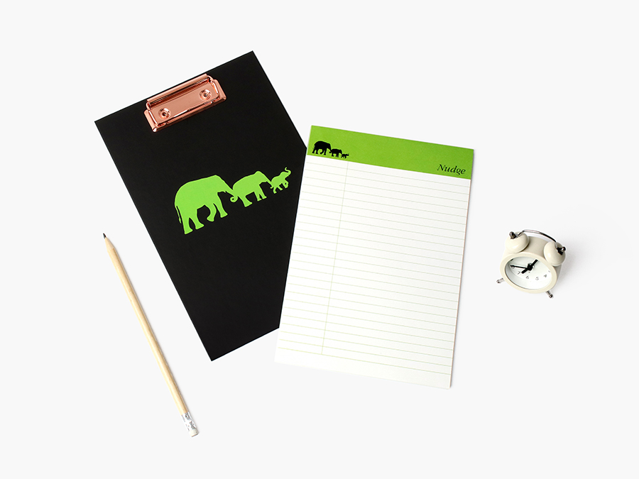 넛지 A5 클립보드&amp;메모패드 세트