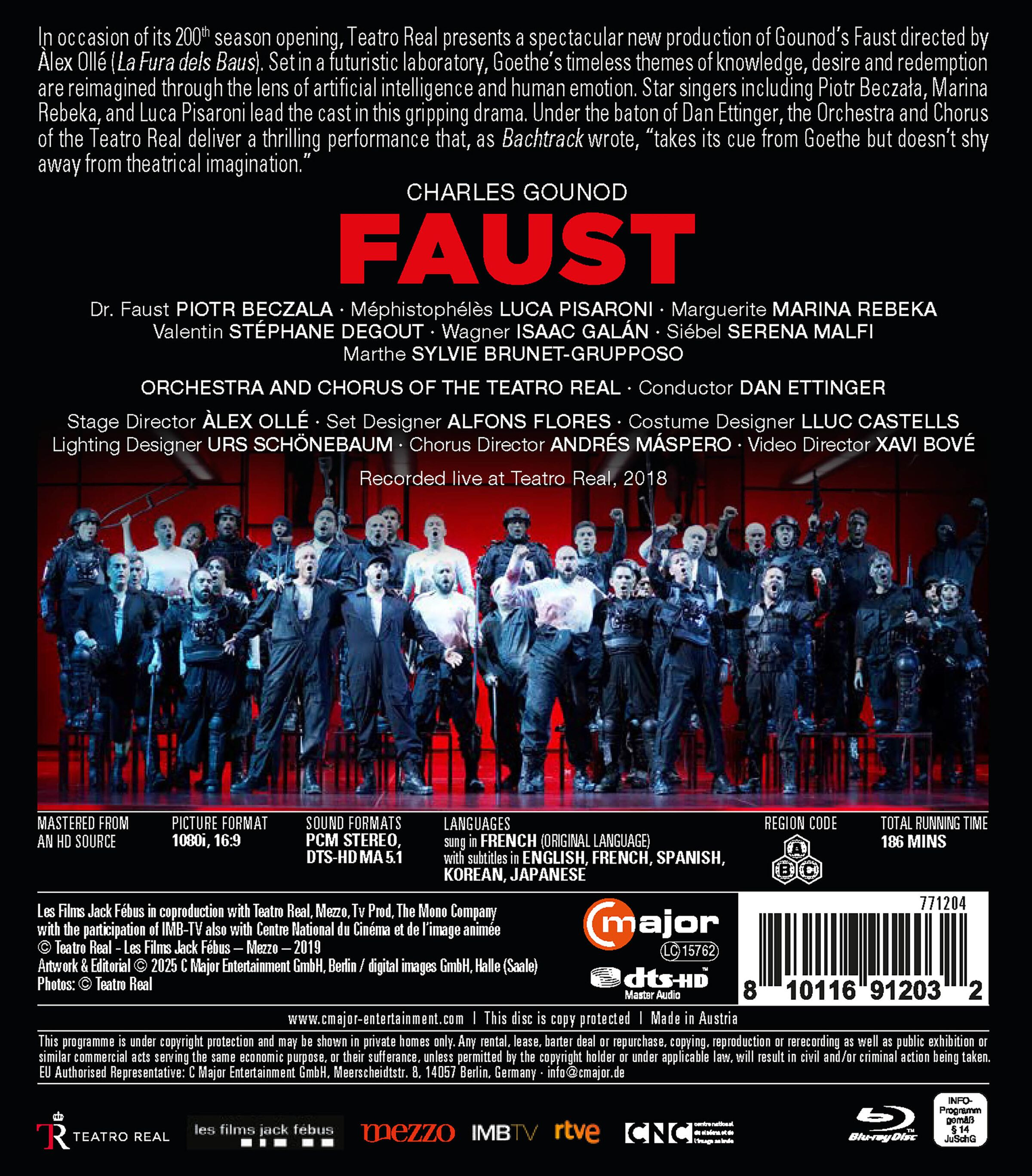 Dan Ettinger 샤를 구노: 오페라 `파우스트` Charles Gounod: Opera `Faust `