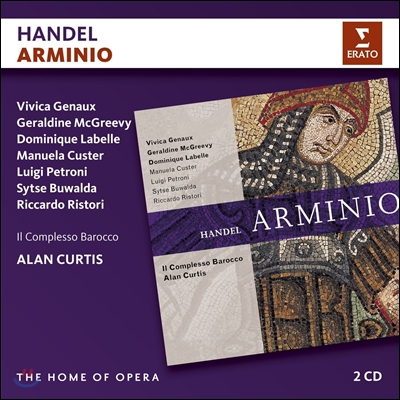Alan Curtis 헨델: 오페라 '아르미니오' (Handel: Opera 'Arminio) 일 콤플레소 바로코, 알란 커티스