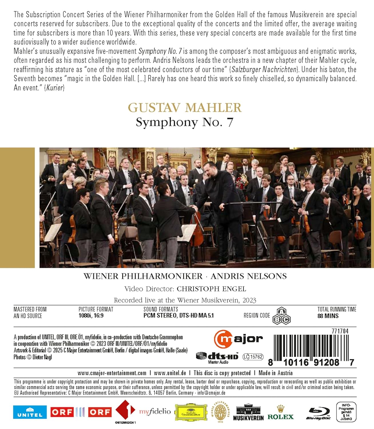 Andris Nelsons 말러: 교향곡 7번 (Mahler: Symphony No. 7 in E Minor)