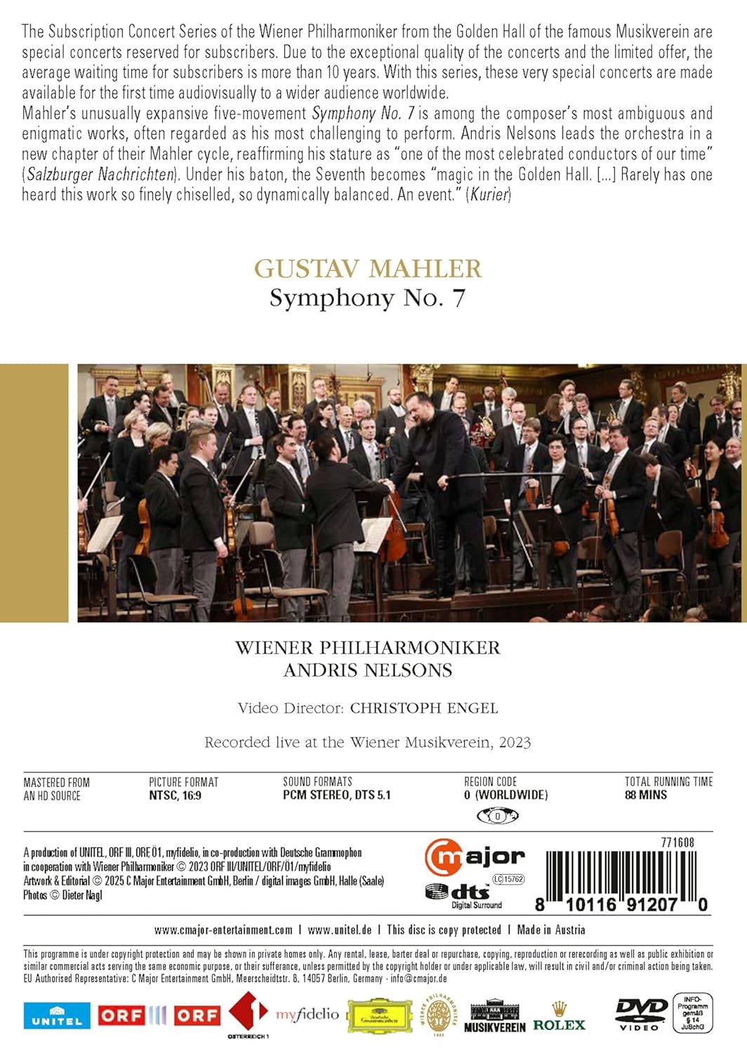 Andris Nelsons 말러: 교향곡 7번 (Mahler: Symphony No. 7 in e minor)