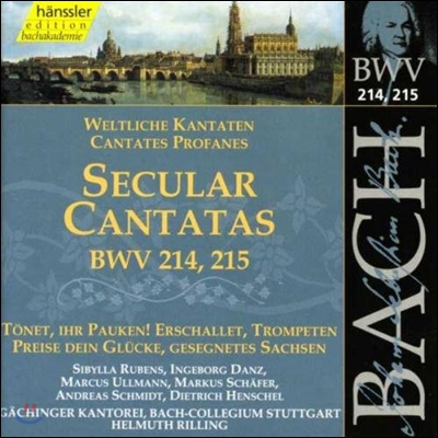 Helmuth Rilling 바흐: 세속 칸타타 '북소리 울려라, 나팔소리 퍼져라' (Bach: Secular Cantatas 'Tonet ihr Pauken! Erschallet Trompeten' BWV214, BWV215)