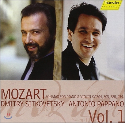 Dmitry Sitkovetsky 모차르트: 바이올린 소나타 1집 (Mozart: Violin Sonatas Vol.1 KV304, 305, 380, 454)