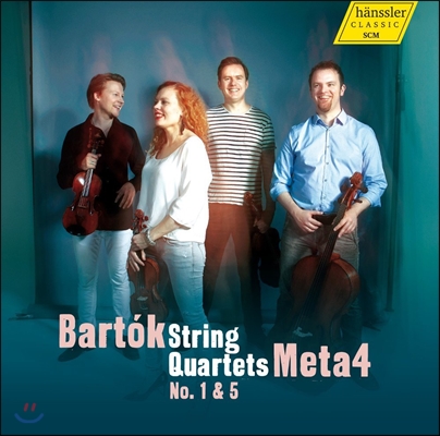 Meta4 벨라 바르톡: 현악 사중주 1번, 5번 (Bela Bartok: String Quartets Op.7 Sz40, Sz102)