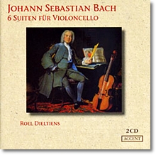 Roel Dieltiens 바흐: 무반주 첼로 모음곡 BWV 1007-1012 (Bach : Suites For Violoncello Solo Bwv 1007-1012) 로엘 딜티엥