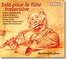 Bach / Hotteterre / Weiss / Vivaldi : Barthold Kuijken Solo Plays For Transverse Flute