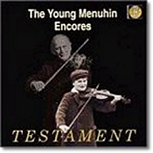 The Young Menuhin Plays Encores