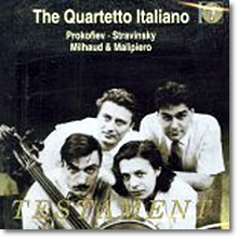 Prokofiev / Stravinsky / Milhaud / Malipiero : String Quartet