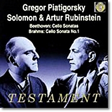 Gregor Piatigorsky  베토벤 /브람스 / 베버 : 첼로 소나타 - 피아티고르스키
