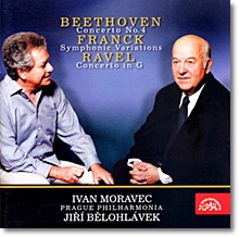 Ivan Moravec / Jiri Belohlavek 베토벤: 피아노 협주곡 4번 / 프랑크 : 교향적 변주곡 / 라벨 : 피아노 협주곡