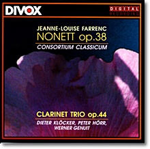 Consortium Classicum 루이즈 파렝: 현악과 관악을 위한 9중주, 클라리넷 3중주 (Louise Farrenc: Nonet & Clarinet Trio)