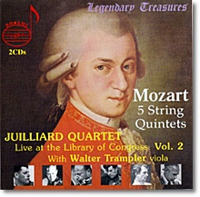 Juilliard Quartet 모차르트: 현악 오중주 2 3 4 5 6번 (Mozart: String Quintets K. 515 516 306 493 614)