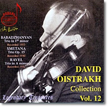 David Oistrakh 다비드 오이스트라흐 Vol.12 - 스메타나 / 라벨 / 바바드차니안 (Smetana / Ravel / Babadzhanyan)