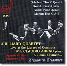 Juilliard Quartet 드보르작 / 슈베르트 / 프랑크: 피아노 오중주 