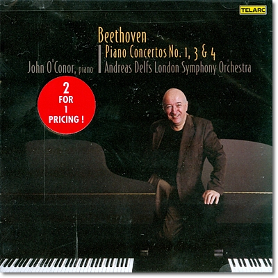 베토벤 : 피아노 협주곡 1, 3 & 4번 - 존 오코너