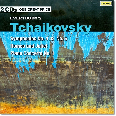 David Zinman 차이코프스키: 교향곡 4번 5번 `비창`, 로미오와 줄리엣, 피아노 협주곡 1번 (Tchaikovsky: Symphonies Nos. 4 & 5)