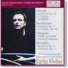 Carlos Kleiber 베토벤: 교향곡 7번 / 하이든: 교향곡 94번 / 보로딘: 교향곡 2번 (Haydn / Beethoven / Borodin / Wagner : Symphony)