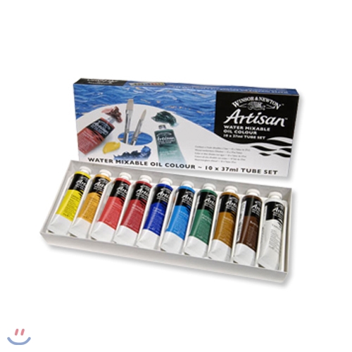 [Winsor&amp;Newton]아티잔 수성유화물감 10색 세트( WI1590228)