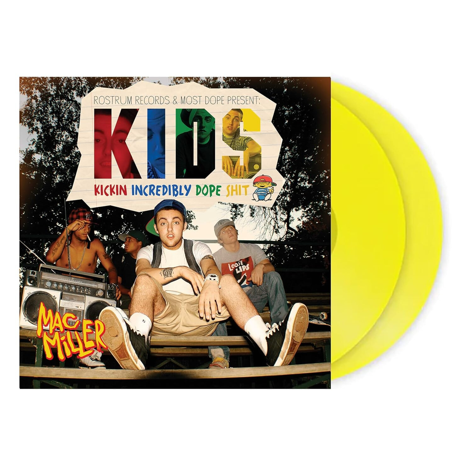Mac Miller (맥 밀러) - K.I.D.S. [투명 옐로우 컬러 2LP]