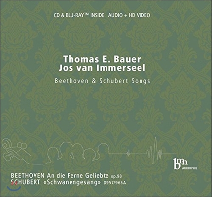 Thomas Bauer / Jos van Immerseel 베토벤: &#39;멀리 있는 연인에게&#39; / 슈베르트: &#39;백조의 노래&#39; (Beethoven: An die ferne Geliebte / Schubert: Schwanengesang)