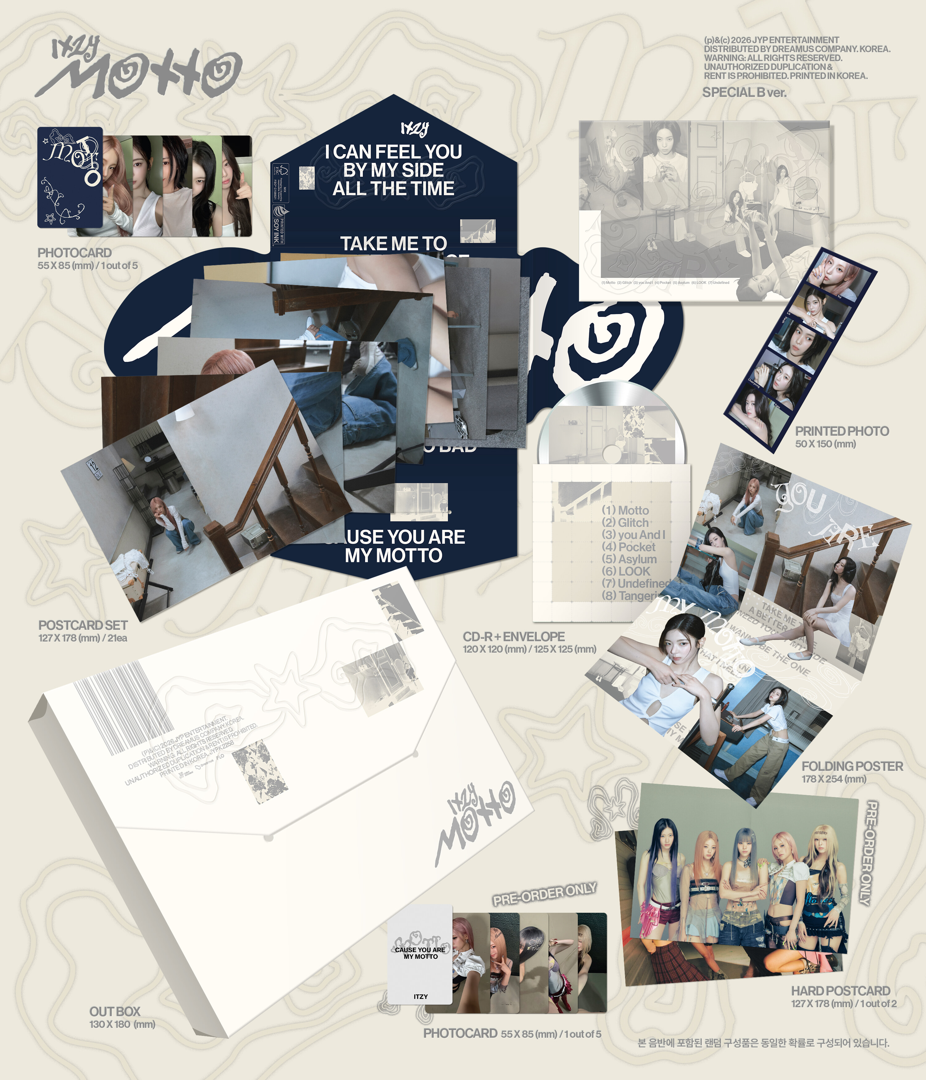 ITZY - Motto [SPECIAL Ver.][2 Type Set] - Detail 2