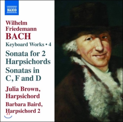 Julia Brown 빌헬름 프리데만 바흐: 건반 작품 4집 (W.F. Bach: Keyboard Works Vol.4 - Sonata for 2 Harpsichords)