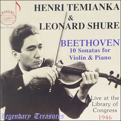 Henri Temianka 베토벤: 바이올린 소나타 전곡집 (Beethoven: Violin Sonatas Nos. 1-10 Complete) 앙리 테미앙카