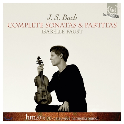 Isabelle Faust 바흐: 무반주 바이올린 소나타와 파르티타 전곡 - 이자벨 파우스트 (Bach: Complete Sonatas & Partitas BWV1001-1006) 재발매