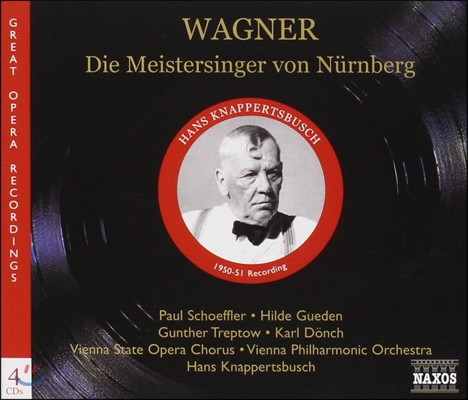 Hans Knappertsbusch 바그너: 뉘른베르크의 명가수 - 한스 크나퍼츠부쉬 (Wagner: Die Meistersinger von Nurnberg)