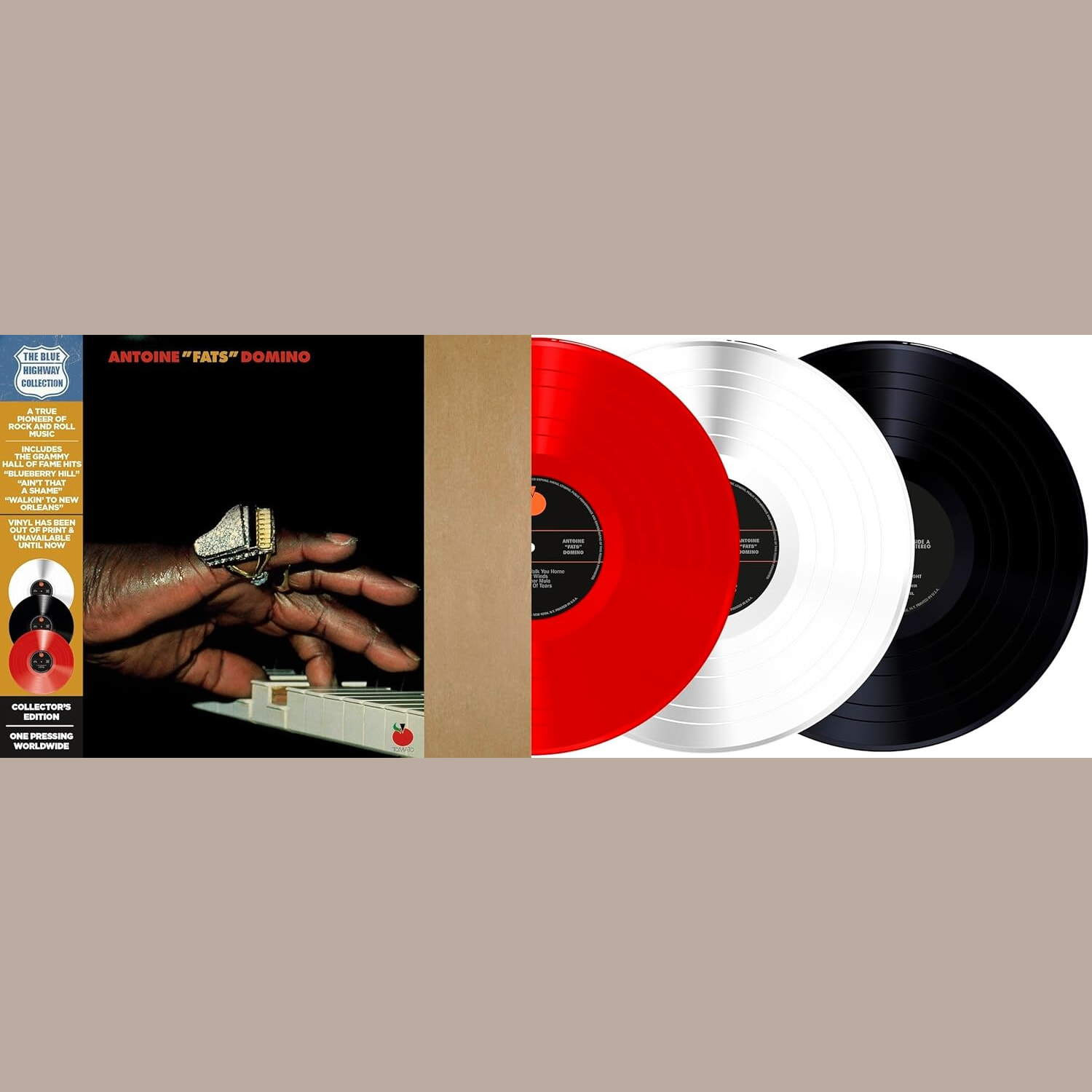 Fats Domino (패츠 도미노) - Antone Fats Domino [컬러 3LP]