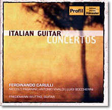 Friedemann Wuttke 카룰리 / 파가니니 / 비발디 / 보케리니: 기타 협주곡들 (Italian Guitar Concertos - Carulli / Paganini / Vivaldi / Boccherini)