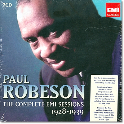 Paul Robeson 폴 롭슨 EMI 녹음 전집 (Complete Emi Sessions 1928-1939)