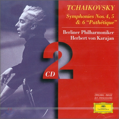 Herbert Von Karajan 차이코프스키 : 교향곡 4,5,6번 &quot;비창&quot; (Tchaikovsky : Symphony No.4, 5 &amp; 6 &#39;Pathetique&#39;)